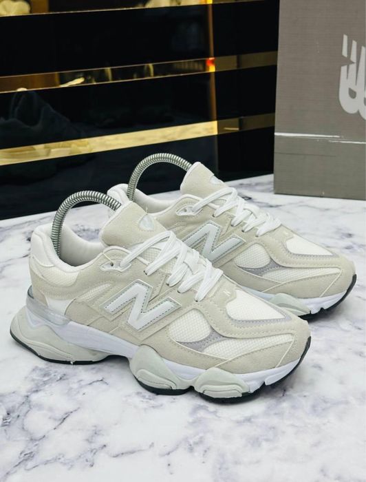 Mega Sales Adidasi New Balance 9060 Cream White Color