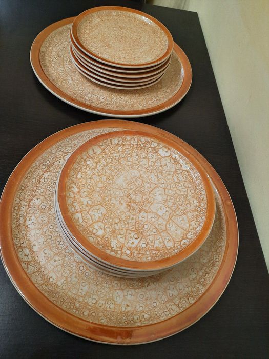 Farfurii,boluri din portelan,cobalt,farfurii desert