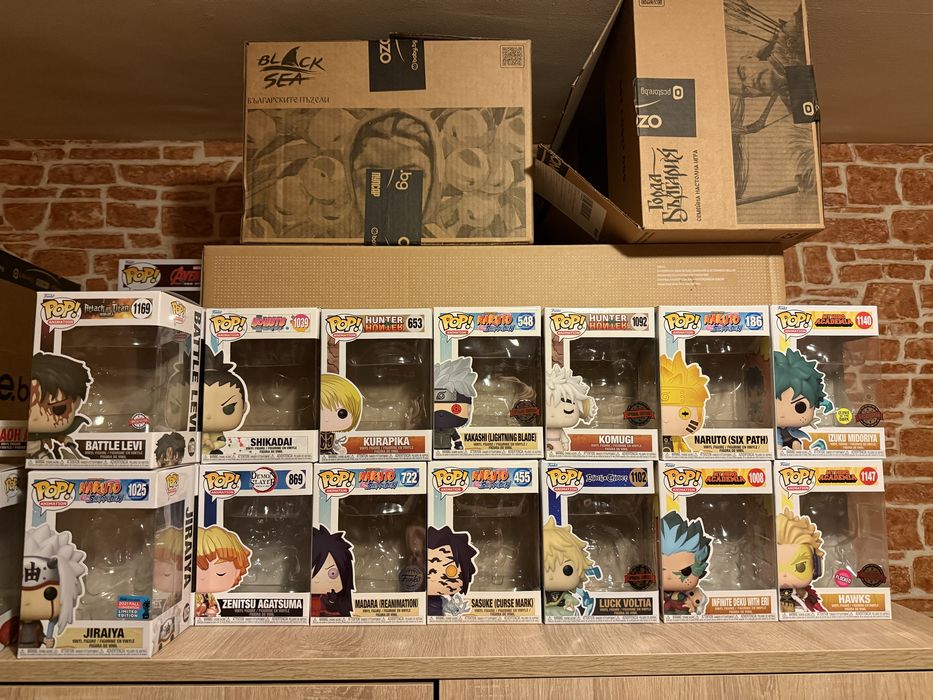 Funko Pop фигурки колекция