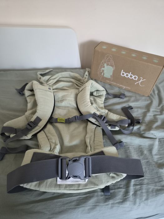 Ергономична раница Boba X Linen (Willow V2)