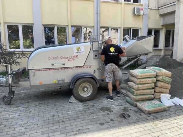 Sapa mecanizate elicopterizate si tencuiala mecanizata!!