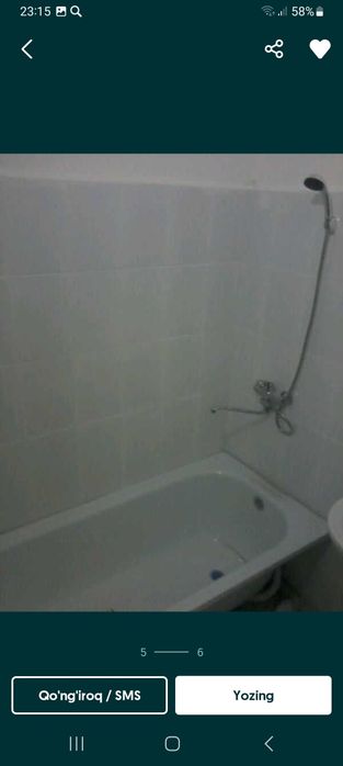 Yangiyerda 1-xona dom sotiladi.