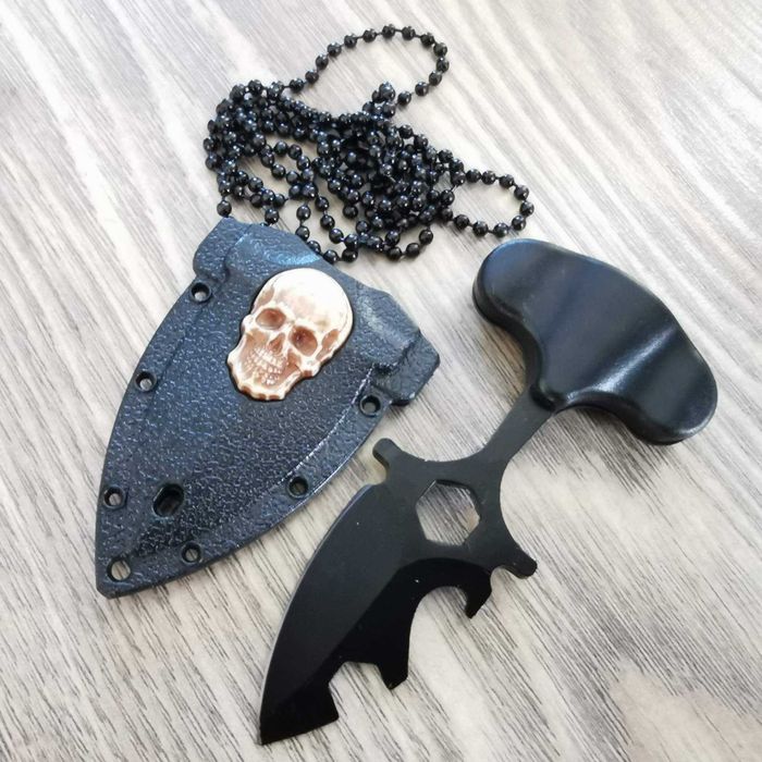 Нож за врат за скрито носене за ботуш