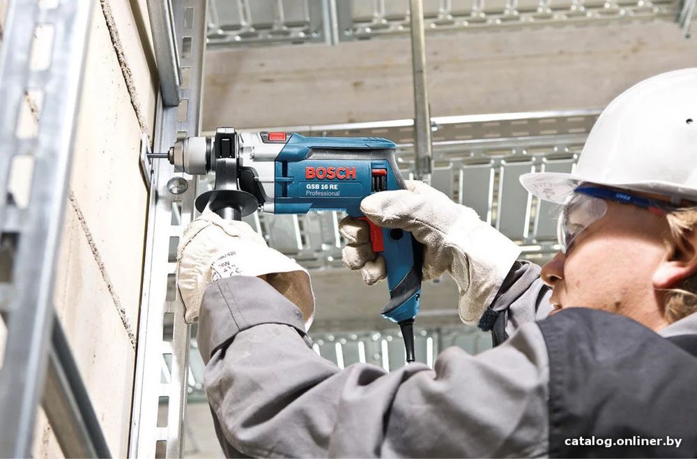 АКЦИЯ! Мощная электрическая ударная дрель Bosch GSB 16 RE pro