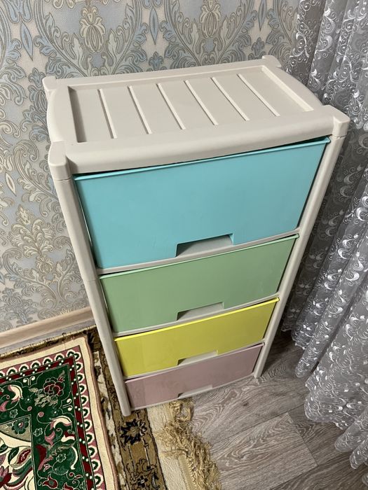 Комод детский пластмассовый