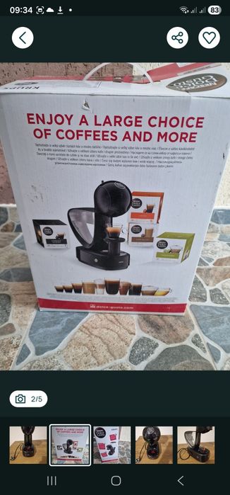 Edpressor cafea Krups Infinissima