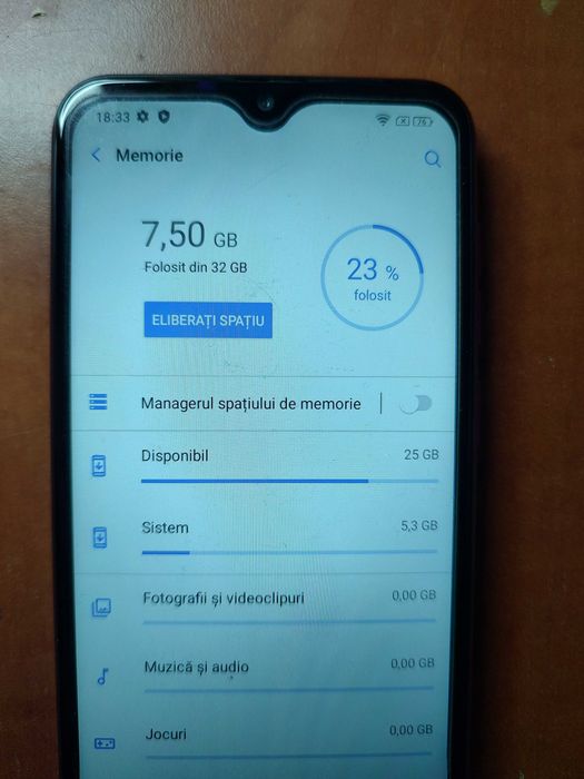 Telefon mobil Ulefone Note 7P RAM 3GB ROM 32GB 4G Android 9 Amprenta