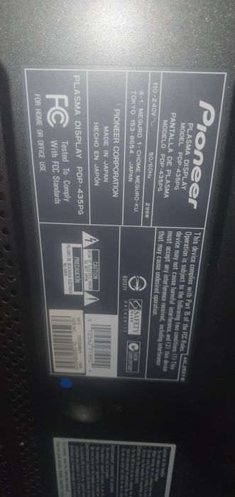 Продам телевизор Pioneer 50 000