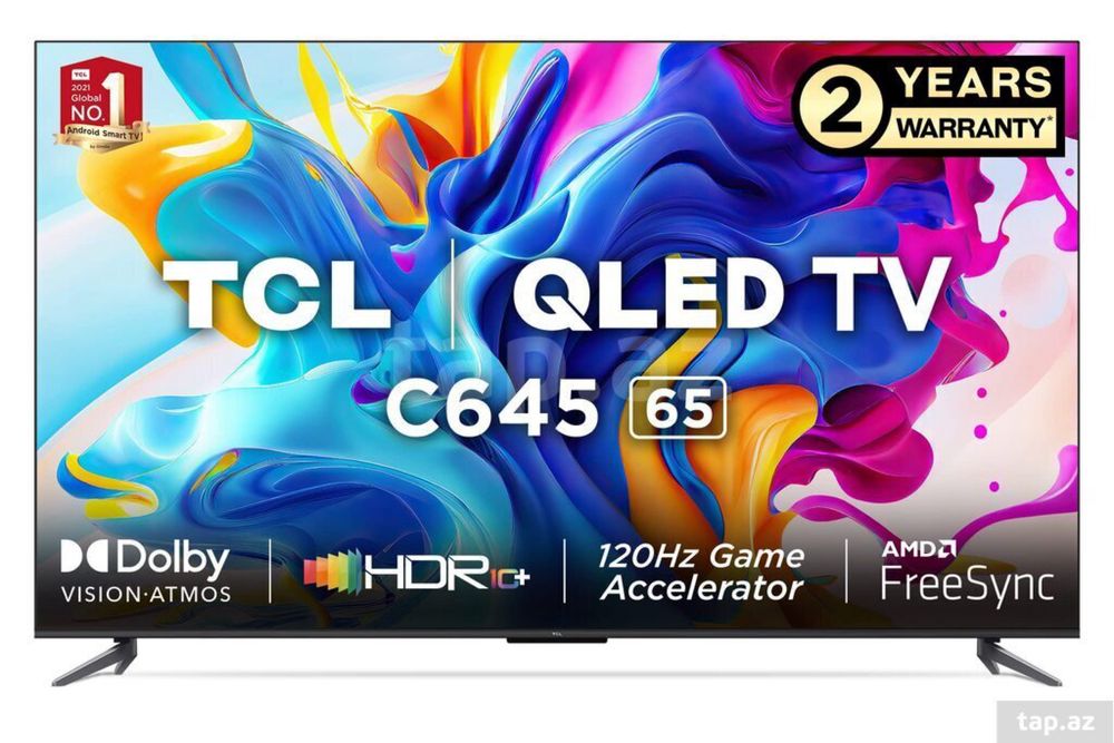 Телевизор TCL 65’ Google TV 4k HDR в большом количестве с доступ ценой