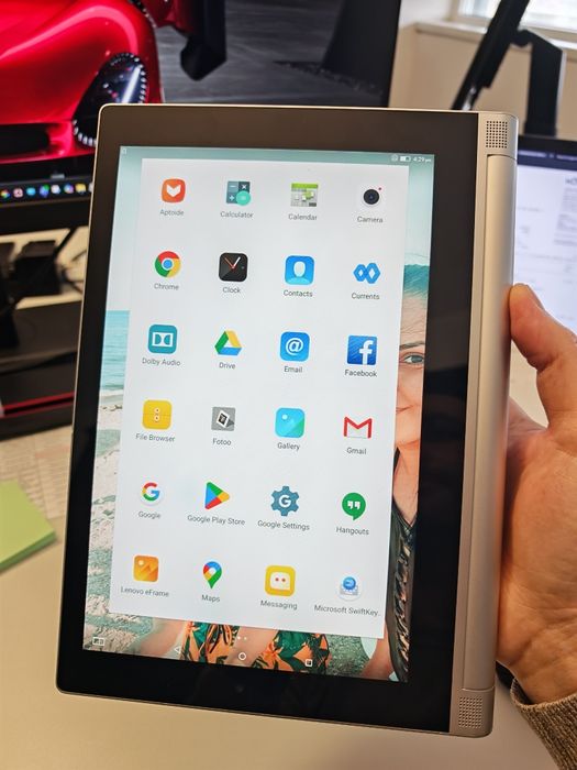 Lenovo Yoga tab, aluminiu, problema touch