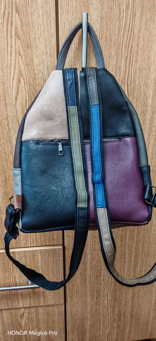 Rupsac de piele naturală nou