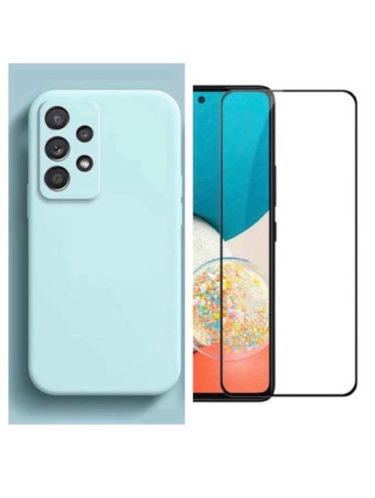 Husa X LEVEL Catifea si Folie Sticla 0.2MM -Samsung S20 S21 S23 S24 FE