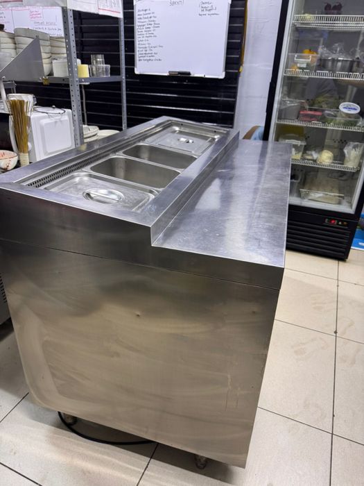 Холодный стол для пиццы, салатов