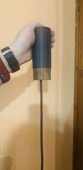 Полилей ръчна изработка от орех