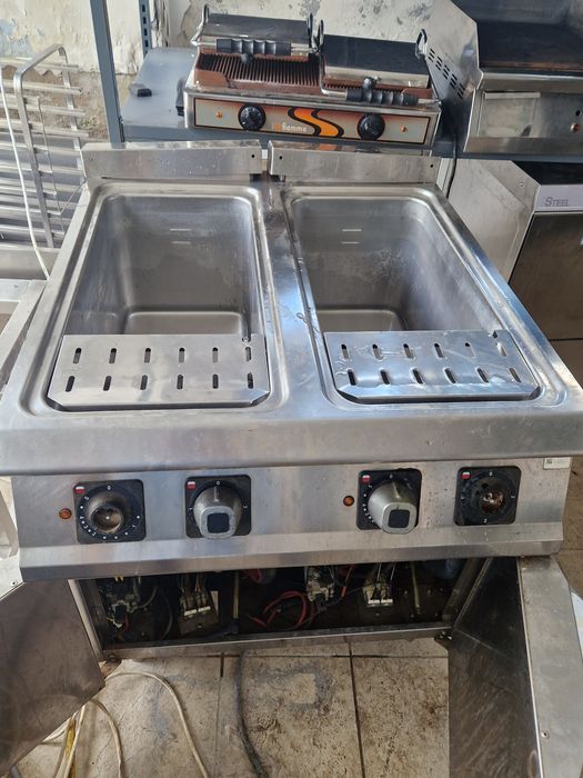 Plita electrica 1 ochiuri, de putere, la 380v, bain marie