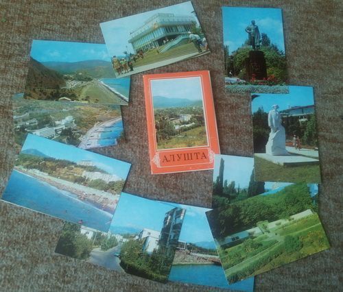 Комплекти картички на градове от Съветския съюз от преди 1980 г.
