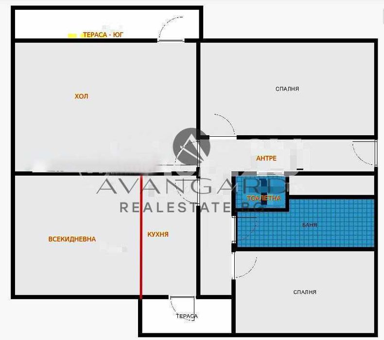 оф.23070 Просторен тристаен/ Каменица 1