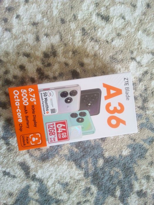 Новый телефон zte blade a36