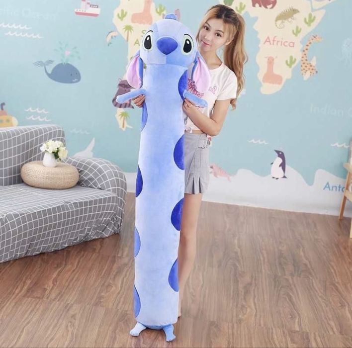 Плюшена играчка Възглавница Стич, от 55 до 150см, Stitch