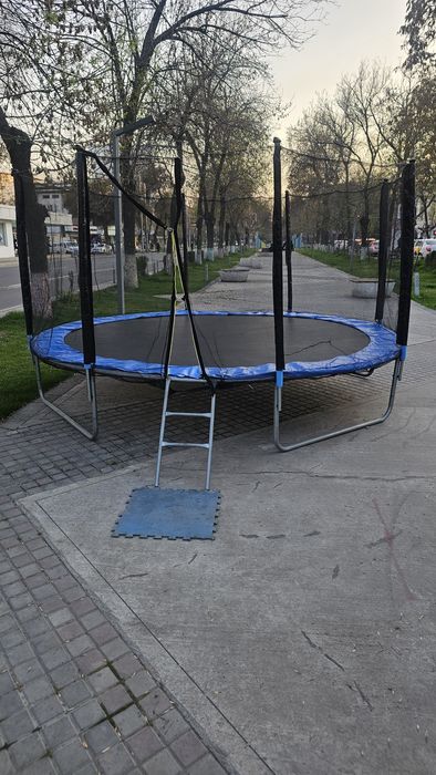 Batut karkasli 3.66, батут каркасный 3.66