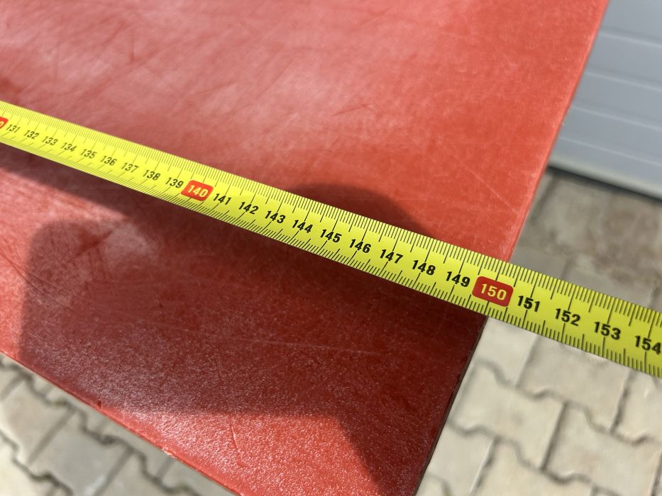 Masa de lucru inox cu blat de polietilena