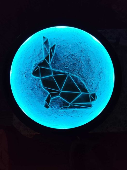 Decoratiuni Moderne Iluminare Artistica cu LED Tablouri,Lampi Handmade