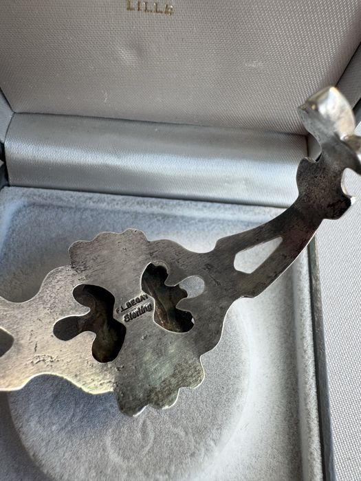 Bratara Navajo din argint si turcoaze