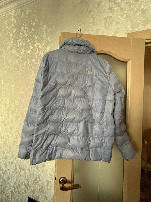 куртка женская голубая