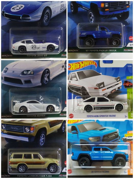 15.05.26 Hot Wheels / Matchbox / Majorette Toyota