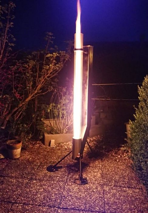 Обогреватель садовый камин Aiwa