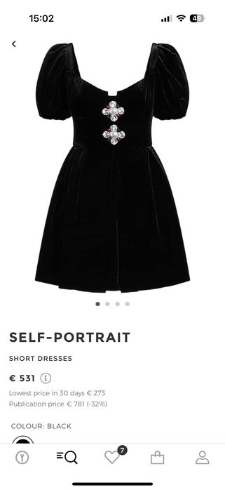 Рокля Self portrait; Сако Elisabetta Franchi