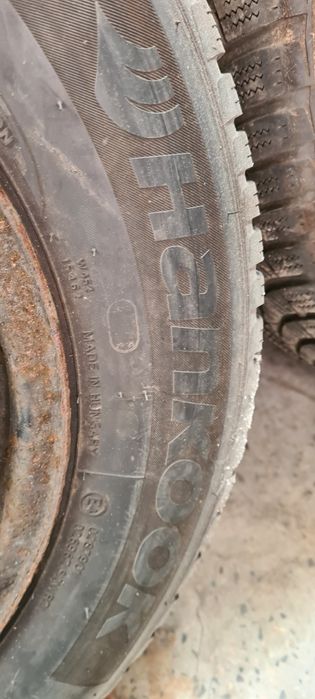 4бр. Джанти 14 5х100 с гуми 175 80 14 ханкок