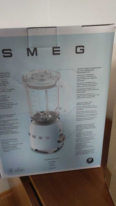Blender de masa Smeg - Verde deschis