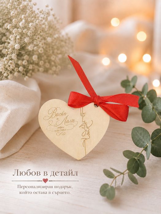 Персонализирани лазерно гравирани подаръци