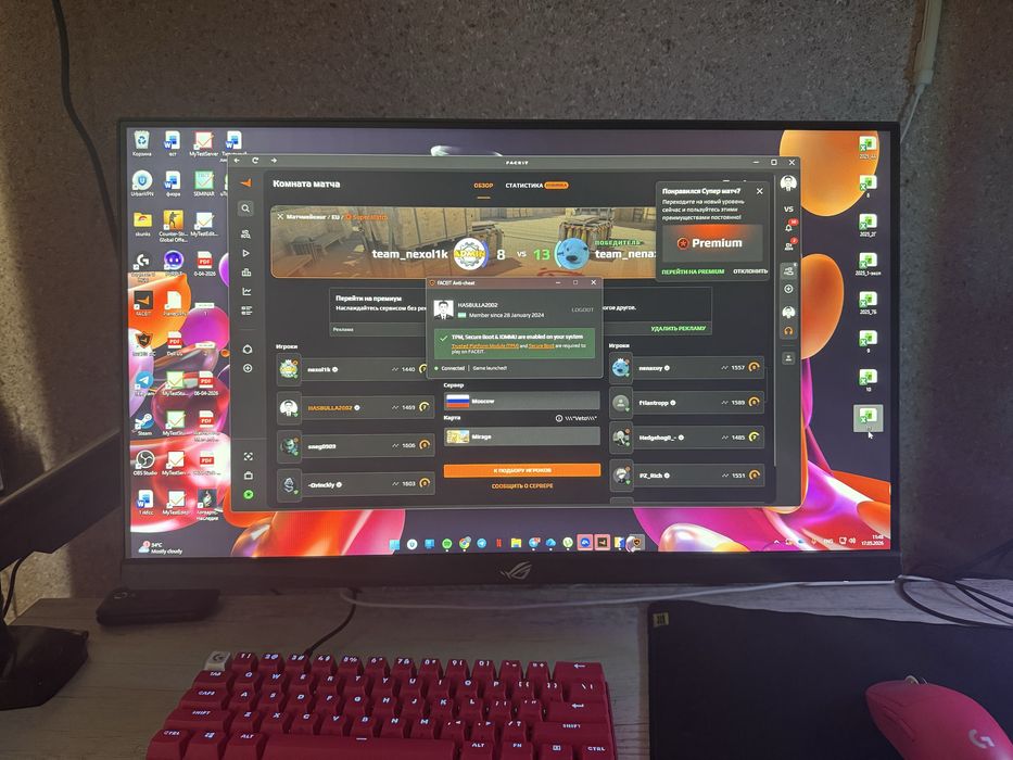 Монитор Asus Rog Strix XG259CS 180HZ IPS