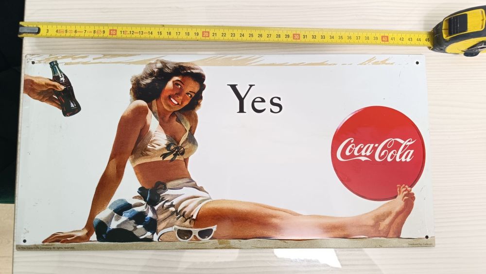 Vând postere metalice Coca-Cola