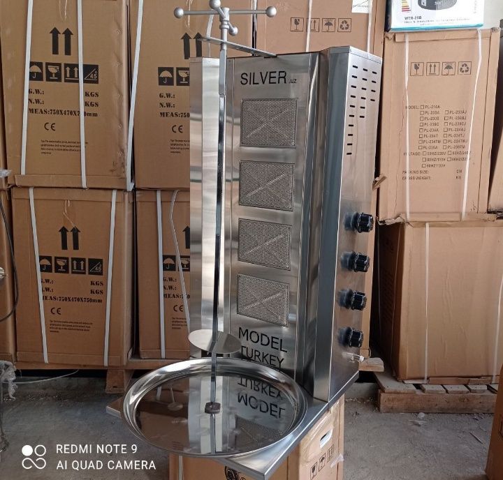 Danar aparat lavash aparat shaurma aparat Turkiya va Xitoy mahsuloti