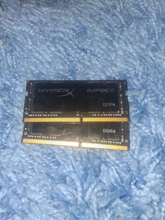 Hyperx ddr4 32gb so-dim pentru laptop 16gb x2, merg blana. ridicare pe