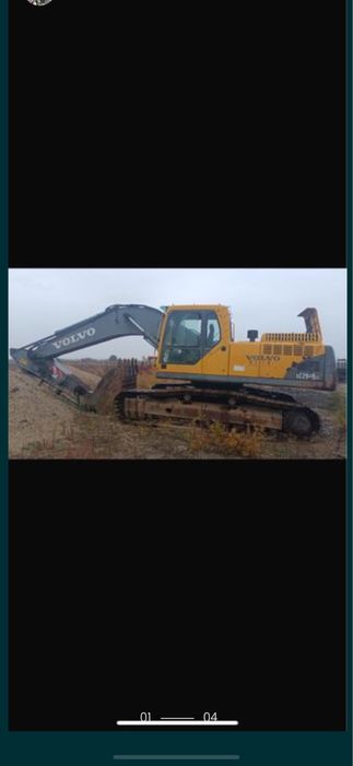 Vand Piese Excavator pe senile Volvo EC 290BLC