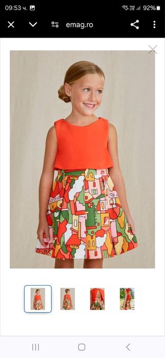 Abel & lula - Официална рокля за момиче размер 104