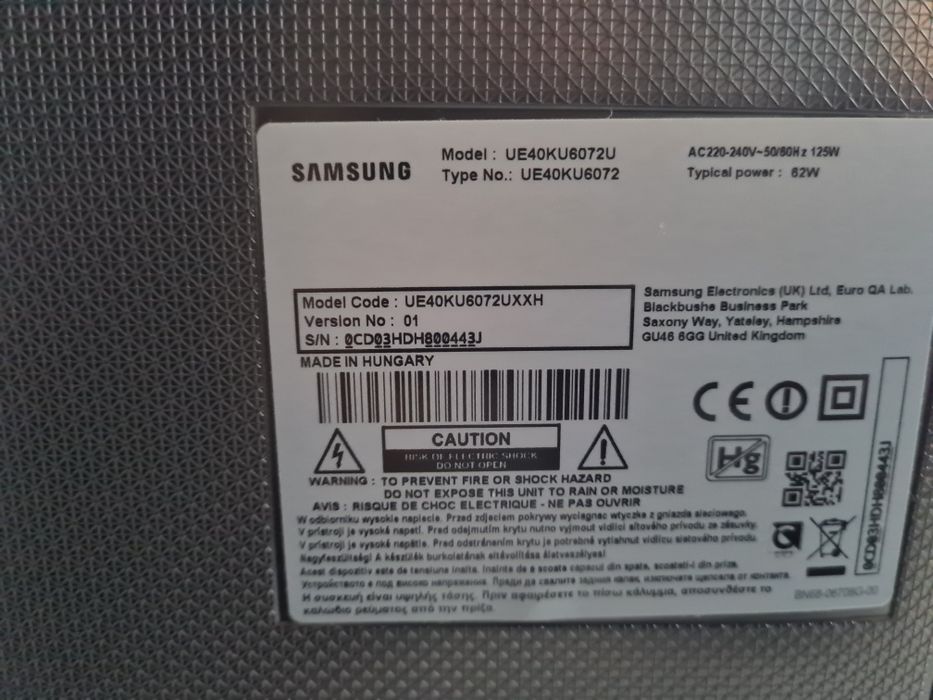 TV LED Samsung Spart