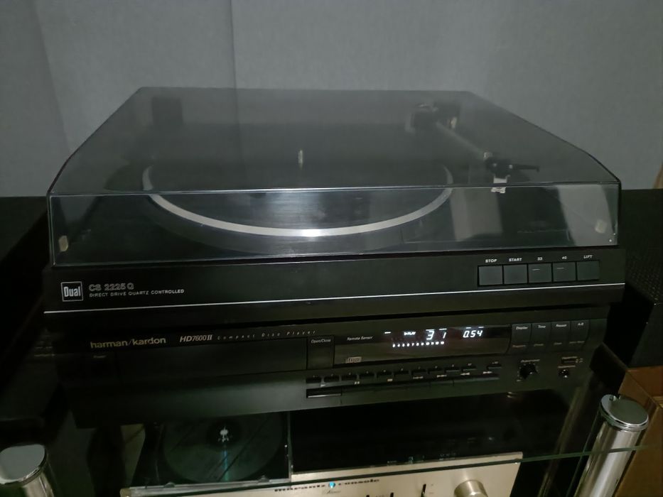Dual CS 2225Q, pick up, pickup direct drive, turnable, vinyl