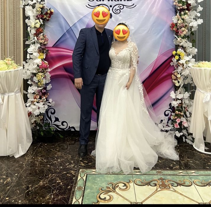 Свадебное платье от Malineli