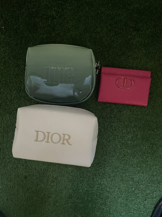 Dior,Lancome,Mugler beauty pouch