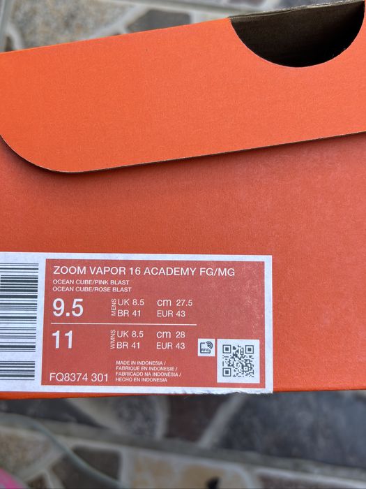zoom vapor 16