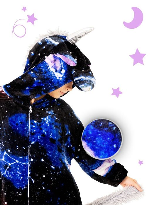 Кигуруми космический единорог 120, 130, 140 см