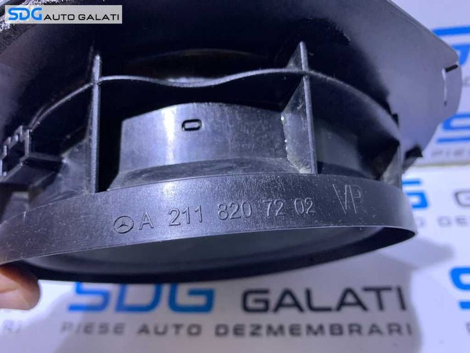 Boxa Difuzor Audio Usa Portiera Dreapta Fata Mercedes W211 E Class 2002 - 2009 Cod A2118207202