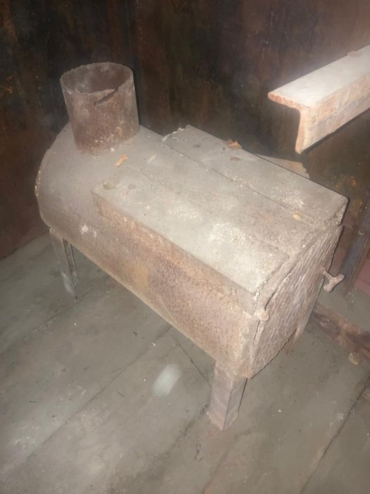 Печка буржуйка уличная