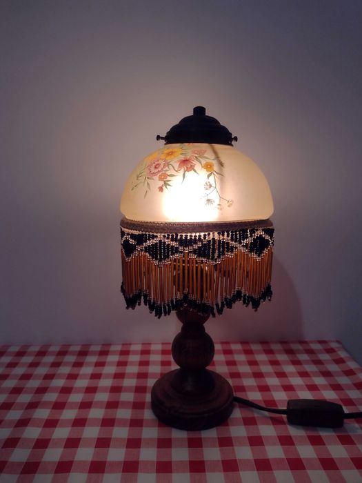 Vintage настолна лампа от Холандия