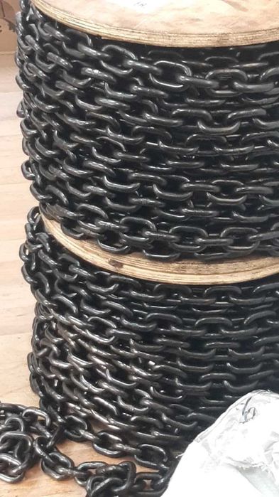 Цепь стяжная метражом такелаж крюки  G80 (10х30) стяжка груза